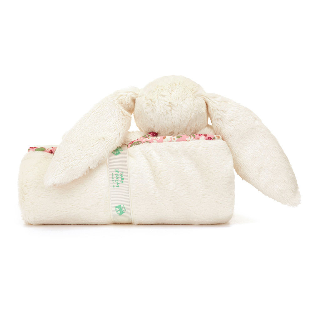 Blossom Cream Bunny 'Berry' Blankie - Image 3