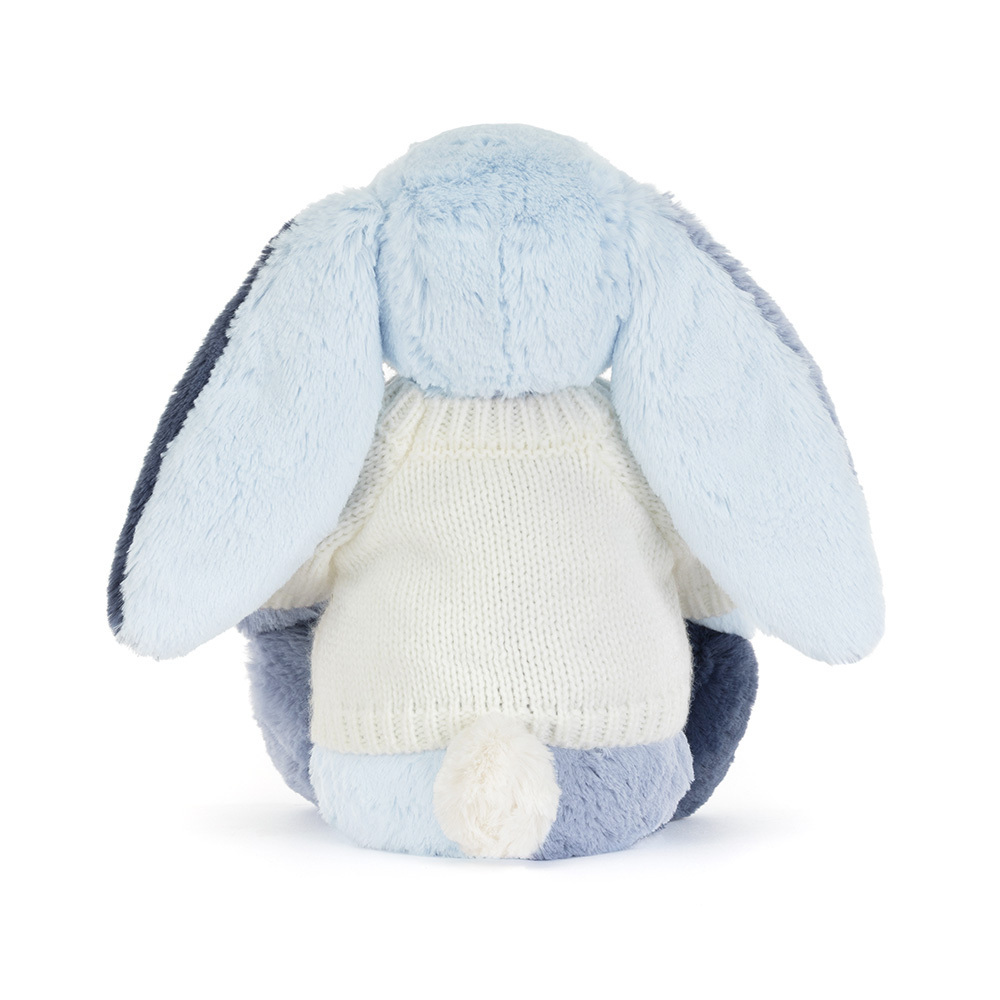Puddlesea Bunny with Personalized Cream Jumper - Image 4