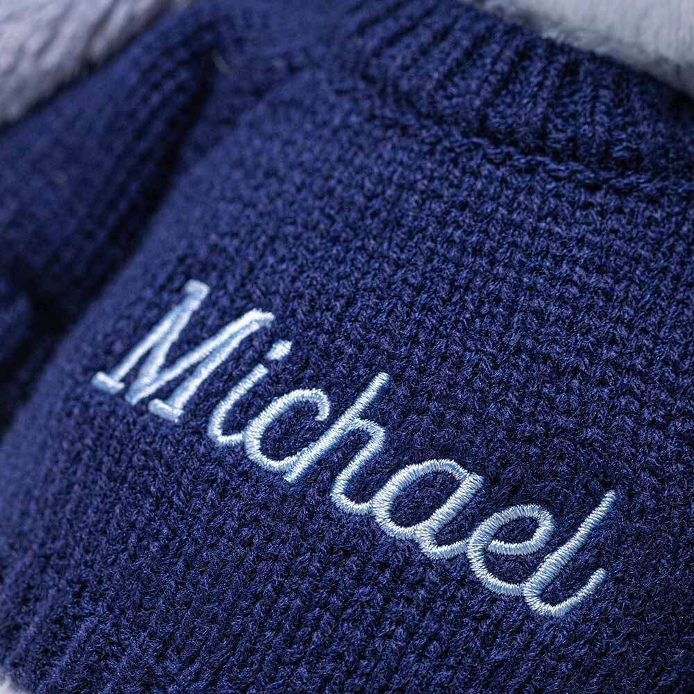 Puddlesea Bunny with Personalized Navy Jumper - Image 2