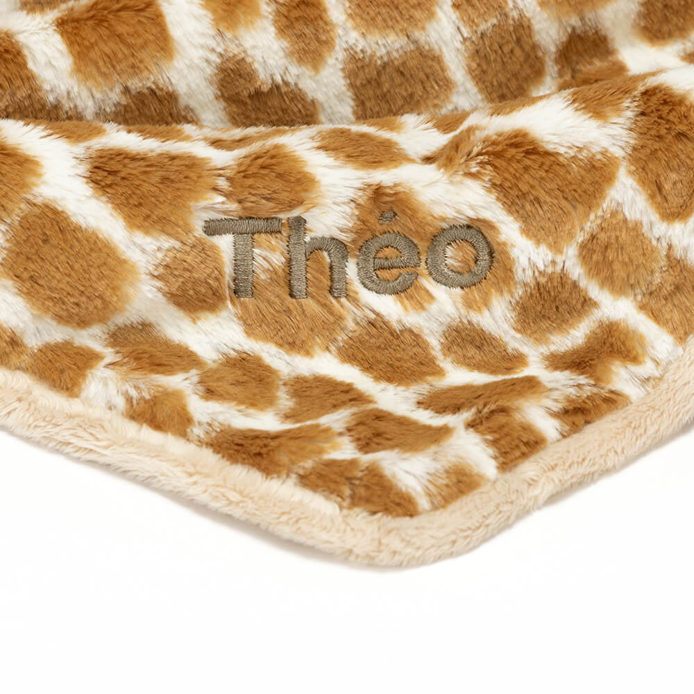 Personalized Bashful Giraffe Blankie - Image 2