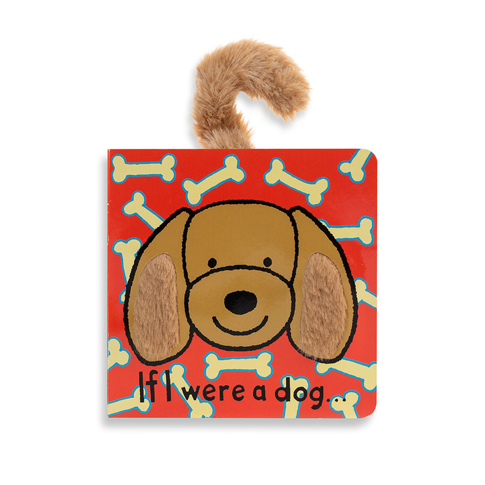 If I Were a Dog Board Book & Bashful Toffee Puppy Medium - Image 3