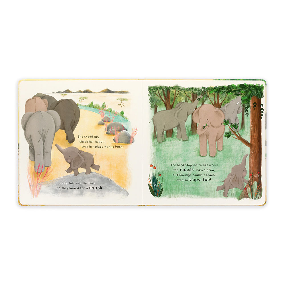Smudge the Littlest Elephant Book & Smudge Elephant Medium - Image 3