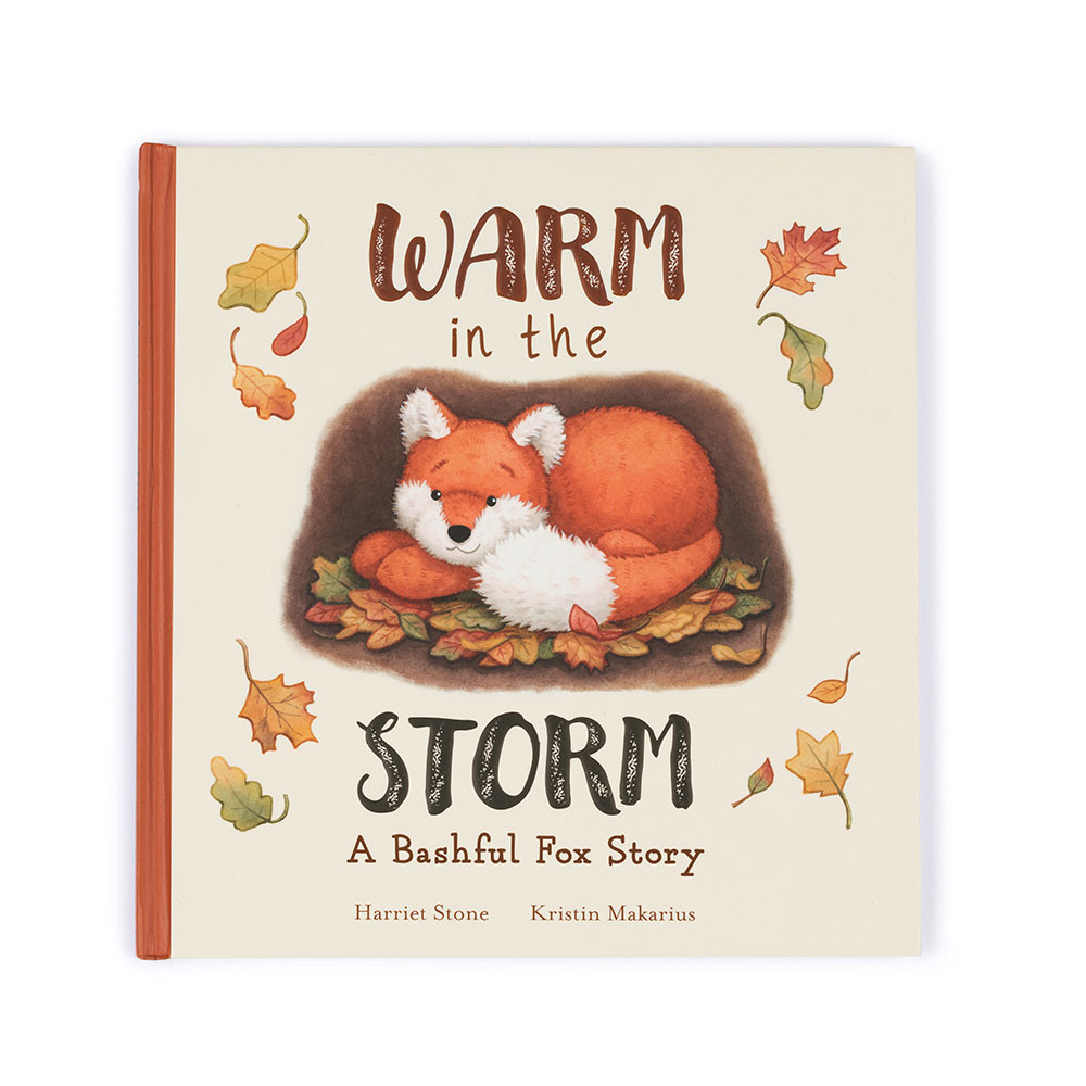 Warm in the Storm Book & Bashful Fox Cub Medium - Image 2